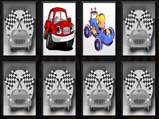 Racing Cars Memory oyunu