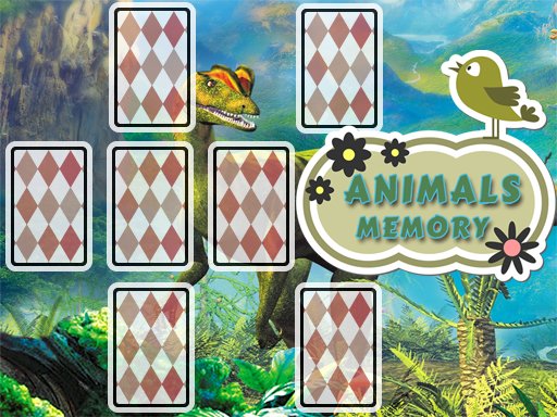 Animals Cards Memory oyunu