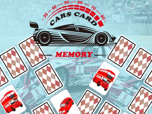 Cars Card Memory oyunu