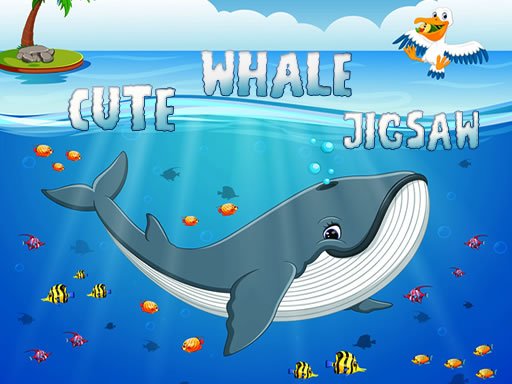Cute Whale Jigsaw oyunu