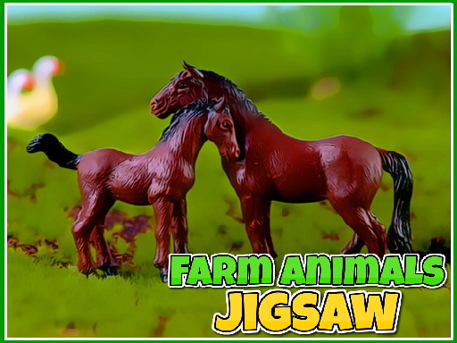 Farm Animals Jigsaw oyunu