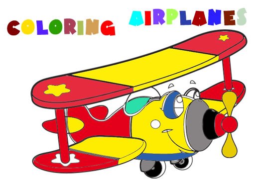 Airplane Coloring oyunu