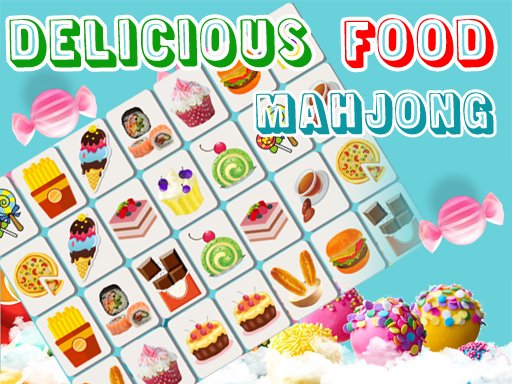 Delicious Food Mahjong Connects oyunu