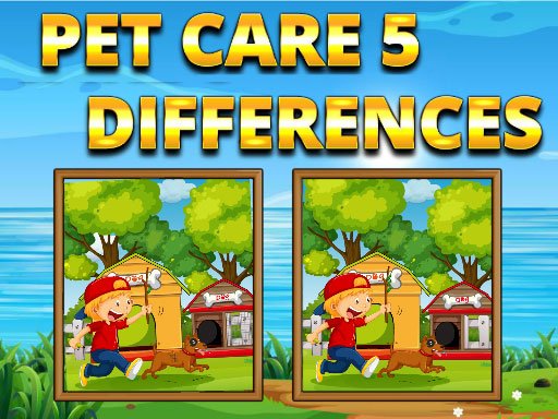 Pet Care 5 Differences oyunu