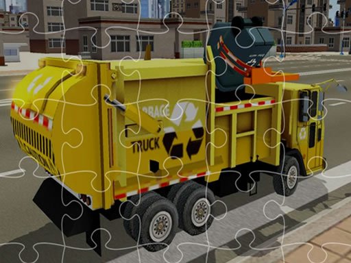 Garbage Trucks Jigsaw oyunu