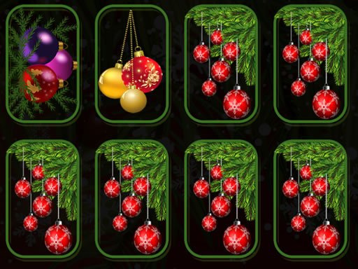Christmas Ornaments Memory oyunu