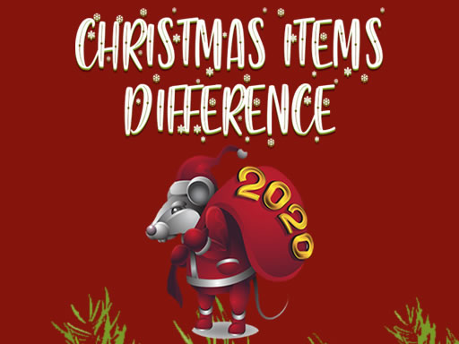 Christmas Items Differences oyunu