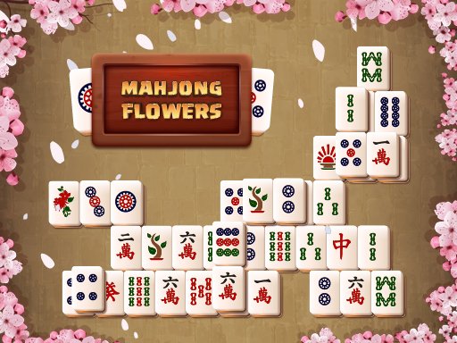 Mahjong Flowers oyunu