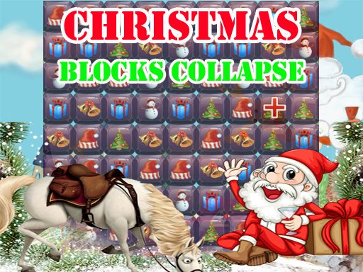 Christmas Blocks Collapse oyunu