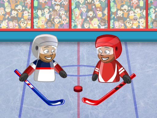 Puppet Hockey Battle oyunu