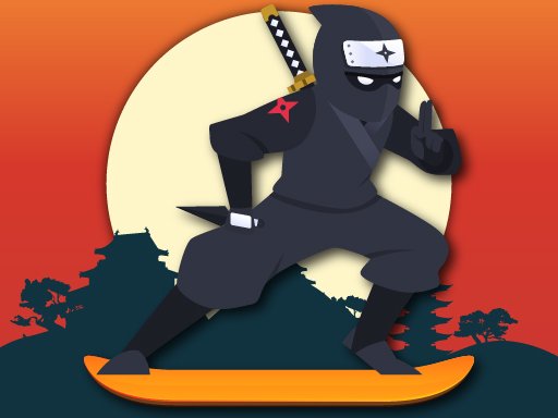 Lava And Ninja Skateboard oyunu