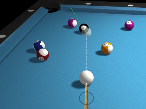 3D Billiard 8 Ball Pool oyunu