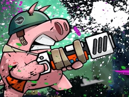 Piggy Soldier Super Adventure oyunu
