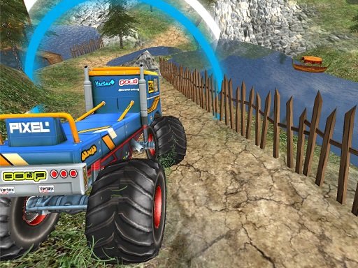 Monster Truck Offroad Driving Mountain oyunu