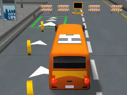 Play Bus Parking City 3D Game
